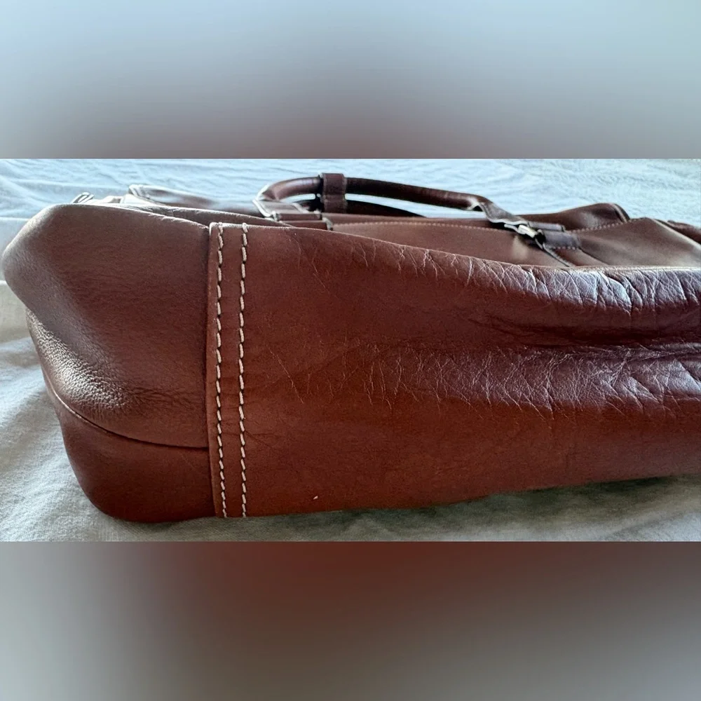 Osgoode Marley Leather Messenger Briefbag